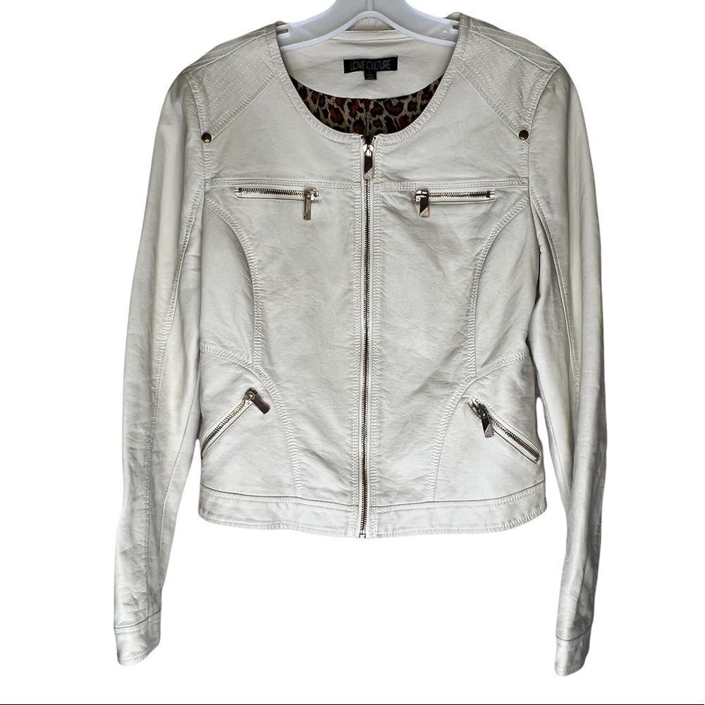 Love Culture Vegan‎ Leather Jacket